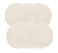 DIYEAH Lot de 10 Tissus Vapeur Réutilisables en Coton Beige, Forme Ronde, Tissu Antiadhésif pour Cuisson Vapeur de Dim Sum et Brioches, pour Industrie Alimentaire