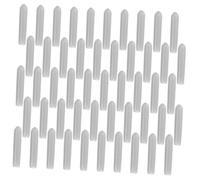 DIYEAH Lot De 100 Capuchons D'extrémité Universels En Plastique Souple Gris Pour Panier De Lave-vaisselle, Protections Anti-rayures Et Anti-poussière, Accessoires De Réparation Pour Grille 3-25 Mm