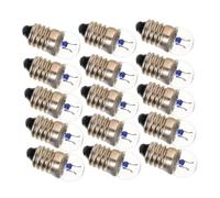DIYEAH Lot De 100 Petites Ampoules 300 Ma À Culot À Vis À L'Ancienne À Incandescence Pour Expériences Physiques Lampes De Poche Pour École Dc