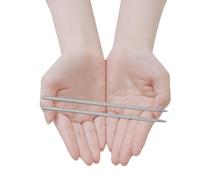 DIYEAH Lot de 2 Aiguilles en Acier Inoxydable pour Argile Polymère Tiges de Modelage Fines et Épaisses Outils de Sculpture pour Pâte à Modeler Création Artistique et Poterie Usage