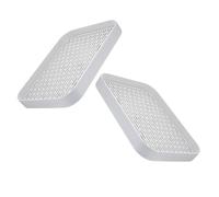 DIYEAH Lot de 2 Bacs à Litière pour Petits Animaux Plastique Robuste Modèle Profond Bac à Urine pour Lapins Cochons D’Inde et Furets Apprentissage Propreté Entretien Facile pour