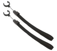 DIYEAH Lot de 2 Dragonnes pour Cannes de Marche Porte-cannes, Sangle Anti-perte Réglable en Nylon, Couleur Vive, Accessoires Légers et Hypoallergéniques pour Usage Santé et Mobilité