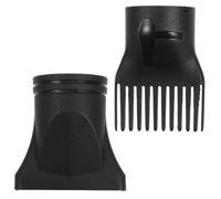 DIYEAH Lot de 2 Embouts Diffuseurs Concentrateurs pour Sèche-cheveux, Accessoires de Coiffage Universels en Plastique Résistant la Chaleur, pour Coiffure Définie et Séchage des Cheveux