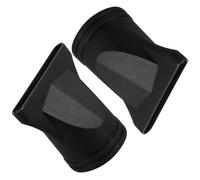 DIYEAH Lot de 2 Embouts Diffuseurs pour Sèche-cheveux Universels 4,5 Cm, Accessoires Coiffure en Plastique Léger Noir, Concentrateur de Flux D'air Précis pour Brushing et Coiffage