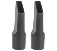 DIYEAH Lot de 2 Embouts Suceurs Plats 33 Mm pour Aspirateur, Accessoires de Nettoyage pour Recoins, Brosse D'aspirateur en Plastique Résistante, Compatible Divers Modèles, Maison