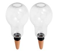 DIYEAH Lot de 2 Globes d'Arrosage Automatiques pour Plantes d'Intérieur et Extérieur Système Goutte à Goutte en Verre Bulbe Arrosage Régulier pour Succulentes et Jardinières Usage