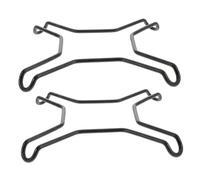 DIYEAH Lot de 2 Grilles de Brûleur en Acier Inoxydable pour Cuisinière à Gaz, Support Antidérapant Compact pour Casseroles et Wok, Accessoires la Cuisine au Wok, Stable et Résistant,