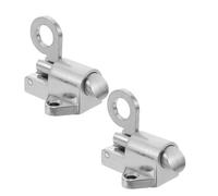 DIYEAH Lot de 2 Loquets à Ressort Automatiques en Alliage de Zinc Pêne à Piston Auto-Verrouillant Fermeture Silencieuse pour Portes Portails et Combles Goupille de Verrouillage