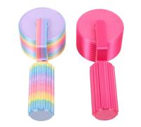 DIYEAH Lot de 2 rouleaux à gaufrer manuels pour impressions artistiques - Outil de peinture 3D pour la création de textures murales à motifs et le bricolage décoratif