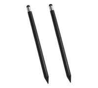 DIYEAH Lot De 2 Stylets pour Écran Tactile Accessoire Pratique Et Utile pour Styliste Tablette Portable Universel Précision Téléphone Portable Bureau Maison Plastique Noir