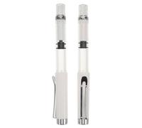 DIYEAH Lot de 2 stylos-plume de calligraphie, écriture fluide, pour calligraphie chinoise, peinture Sumi, pinceau portable pour la pratique de la création artistique