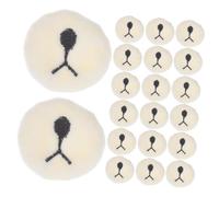 DIYEAH Lot de 20 Accessoires Et Fournitures pour Poupées Nez De Sécurité Au Crochet pour Animaux Nez De Bricolage pour Crochet Artisanat Marionnette Fabrication D