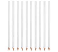 DIYEAH Lot de 20 crayons blancs pour couture, matelassage, couture, marquage, craies de tailleur pour tissus, accessoires de bricolage