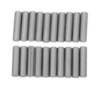 DIYEAH Lot de 20 Goujons M6X25 en Acier Inoxydable Goupilles Cylindriques Pleines Broches de Fixation pour Supports D’Étagère Métalliques Accessoire de Support D’Étagère pour Meubles