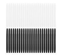 DIYEAH Lot de 20 paires de coussinets d'oreille pour lunettes, protections de branches, antidérapants, confortables et élastiques