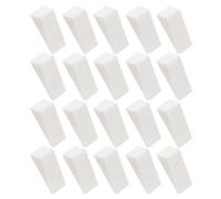 DIYEAH Lot de 20 Tampons à Ongles Triangulaires en Éponge, Accessoires de Manucure Solide pour Nail Art Stamping, Kit DIY Nail Art Tampons Teintés Réutilisables pour Dégradé et Dépose