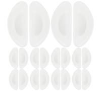 DIYEAH Lot de 25 Paires de Coussinets Nez en Silicone Forme d Antidérapants et Faciles à Nettoyer pour Lunettes Confortables et Remplacement