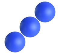 DIYEAH Lot de 3 Balles de Renforcement Préhension en Pu Bleu pour Thérapie et Exercice des Doigts, Améliore la Flexibilité et Soutient la Réhabilitation des Patients Adultes et Seniors