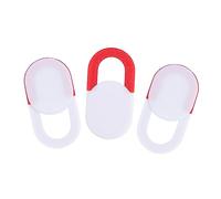 DIYEAH Lot de 3 Caches Webcam pour Téléphone et Tablette, Protection de Confidentialité en Abs Rouge, Usage Pratique, N’affecte Pas L’Appareil