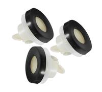 DIYEAH Lot de 3 Noyaux de Drain de Plancher Anti-odeurs, Dispositif Anti-refoulement pour Bonde, Diamètre 42-50 Mm, Hauteur D'installation 5 Cm, Plastique Résistant, Récupération