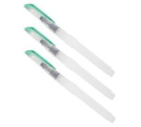 DIYEAH Lot de 3 Pinceaux à Réservoir d'eau Verts, Feutres Aquarelle pour Garçon et Filles et Débutants, Pinceaux à Dessin Rechargeables, Matériel de Peinture Portable pour Loisirs