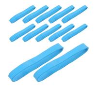 DIYEAH Lot de 30 Sangles de Fixation de Frein de Ski Bleues, Boucle de Sécurité pour Snowboard, Matériel Renforcé, Compatibles Équipements de Sports D’Hiver, Maintien Sûr et Transport