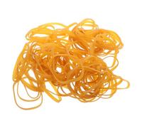 DIYEAH Lot De 300 Élastiques Extensibles Surdimensionnés Pour Cahiers Dossiers Fournitures De Bureau Élastiques Industriels Solides Jaunes