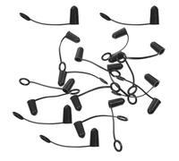 DIYEAH Lot De 36 Bouchons Verseurs En Plastique Pour Bouteilles D'Huile Et D'Alcool En Pvc Noir