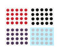 DIYEAH Lot de 4 Patins de Souris universels à Pois Ronds pour Souris Gaming - Patins de universels à Pois Ronds à Personnaliser soi-même, Couleurs Assorties