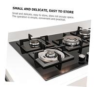 DIYEAH Lot De 4 Plateaux De Protection Pour Cuisinière À Gaz Brûleurs Épais Bacs De Récupération Pour Cuisinière À Gaz Plateaux De Brûleur De Même Taille Support De Casseroles De