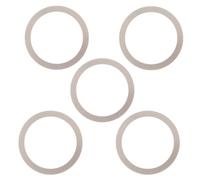 DIYEAH Lot de 5 bagues d'espacement métalliques M42, entretoise | Kit de bagues d'extension pour l'alignement optique, télescope astronomique, pour des configurations de télescope