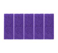 DIYEAH Lot de 5 Limes Pieds en Pierre Volcanique Violet, Outil Manuel pour Pédicure, Exfoliant Callosités et Peaux Mortes, Accessoires de Soins des Pieds à Domicile, Pratique et Portable