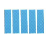 DIYEAH Lot de 5 Pads Thermiques en Silicone de 1 mm, pour condensateur Ther | Pads thermiques 70 x 20 mm pour SSD, processeur et carte graphique d'ordinateur portable ; protègent contre la surchauffe ; c