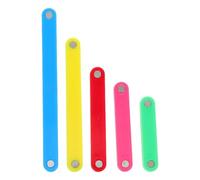 DIYEAH Lot de 5 règles magnétiques flexibles : règles flexibles à motifs et formes, outils pratiques d'apprentissage géométrique et de manipulation mathématique pour les activités en