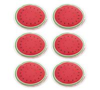 DIYEAH Lot de 6 Pochettes de Glace Réutilisables en Pvc Visage Yeux, Effet Rafraîchissant et Apaisant, pour Soulager les Blessures Sportives