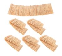 DIYEAH Lot de 6 Rouleaux de chaume synthétique pour toiture de Bar tiki : décorations de Toit en Paille Artificielle pour clôture de Jardin ou terrasse (Bricolage).