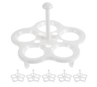 DIYEAH Lot De 6 Supports À Œufs Cuits À La Vapeur 5 Pots De Santé Support Pour Casseroles À Vapeur Support Pour Marmites Chaudes Support Pour Cuiseurs À Vapeur Support Pour Œufs À