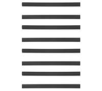 DIYEAH Lot de 8 Rebords en Caoutchouc Souple pour Pelle à Poussière 26 Cm, Accessoires de Remplacement pour Joints Étanches, pour Nettoyage Domestique et Jardinage