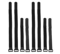 DIYEAH Lot de 8 Sangles de Fixation pour Vélo de Montagne en Nylon Haute Résistance, Sangles D’arrimage VTT 30 Cm et 20 Cm, Stabilisateur de Roue et Accessoires pour Pompe Vélo