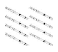 DIYEAH Lot de 8 Stylos-plumage Rechargeables à Piston, Pointe Pinceau Flexible en Plastique Robuste, pour Croquis, Calligraphie et Dessin Artistique, Stylo à Encre Plume Polyvalent,