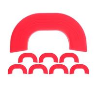 DIYEAH Lot de 8 supports de poignée d'assistance en silicone pour produits traditionnels en fonte à double oreille - Protection thermique réutilisable