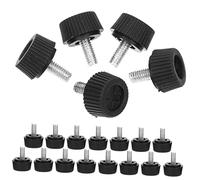 DIYEAH Lot de de Nivellement Réglables M6 pour Meubles Anti-Dérapants en Silicone pour Tables Chaises et Armoires Ajustables et Résistants