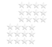 DIYEAH Lot de Étoiles De Noël Miniatures en Mousse Pentagrammes Décorations Vierges Présentoirs À Bijoux Cônes en Mousse pour Loisirs Créatifs Formes en Polystyrène Étoiles