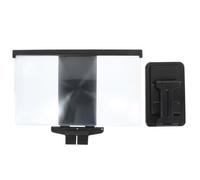 DIYEAH Loupe D'écran De Téléphone Portable Amplificateur Anti-lumière Bleue Pliable Support Compatible avec Smartphones Variés Noir Portable Compact