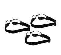 DIYEAH Lunettes de Dribble Réglables pour Basketball 3pcs en Tpu Haute Résistance Sangle Ajustable, Protection Anticollision pour Entraînement Professionnel en Équipe
