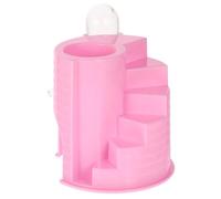 DIYEAH Maisonnette pour Hamster en Abs, Décorative et Multifonction | Forme Échelle, Rose, pour Cages à Hamster, Usage Entraînement et Divertissement, Habitat Décoratif