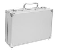 DIYEAH Mallette Aluminium Portable Conteneur De Rangement pour Documents Instruments Outils avec Doublure Éponge