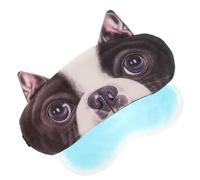 DIYEAH Masque de Sommeil Animal Mignon 3d, Cache-œil Souple Occultant | Pvc, Peluche Courte et Polyester, Effet D’ombrage Stable, pour Sieste de Jour et Usage Extérieur
