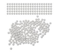 DIYEAH Médias de Machine à Vibration en Céramique Blancs 1000g, Médias de Polissage de la Pierre pour Bijoux en Or et Métal, Billes Rondes, Nettoyage et Élimination Douce des Rayures