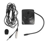 DIYEAH Microphone de Conférence Filaire à Condensateur Haute Sensibilité, Micro de Bureau Câble 5 Mètres, Microphone Multifonction pour Enregistrement, Streaming et Doublage Vocal